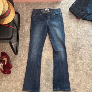PAIGE Blue Boot Cut Jeans Classic Style